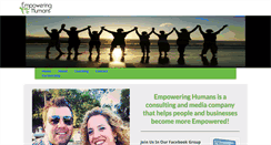 Desktop Screenshot of empoweringhumans.com